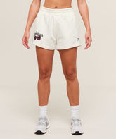 Gymshark Cherry Graphic Short - Soft White