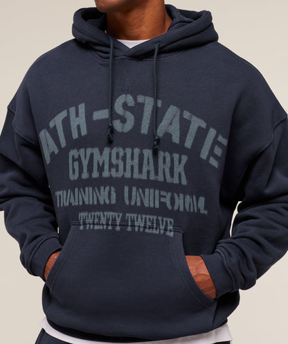 Gymshark Collegiate Hoodie - Heavy Blue