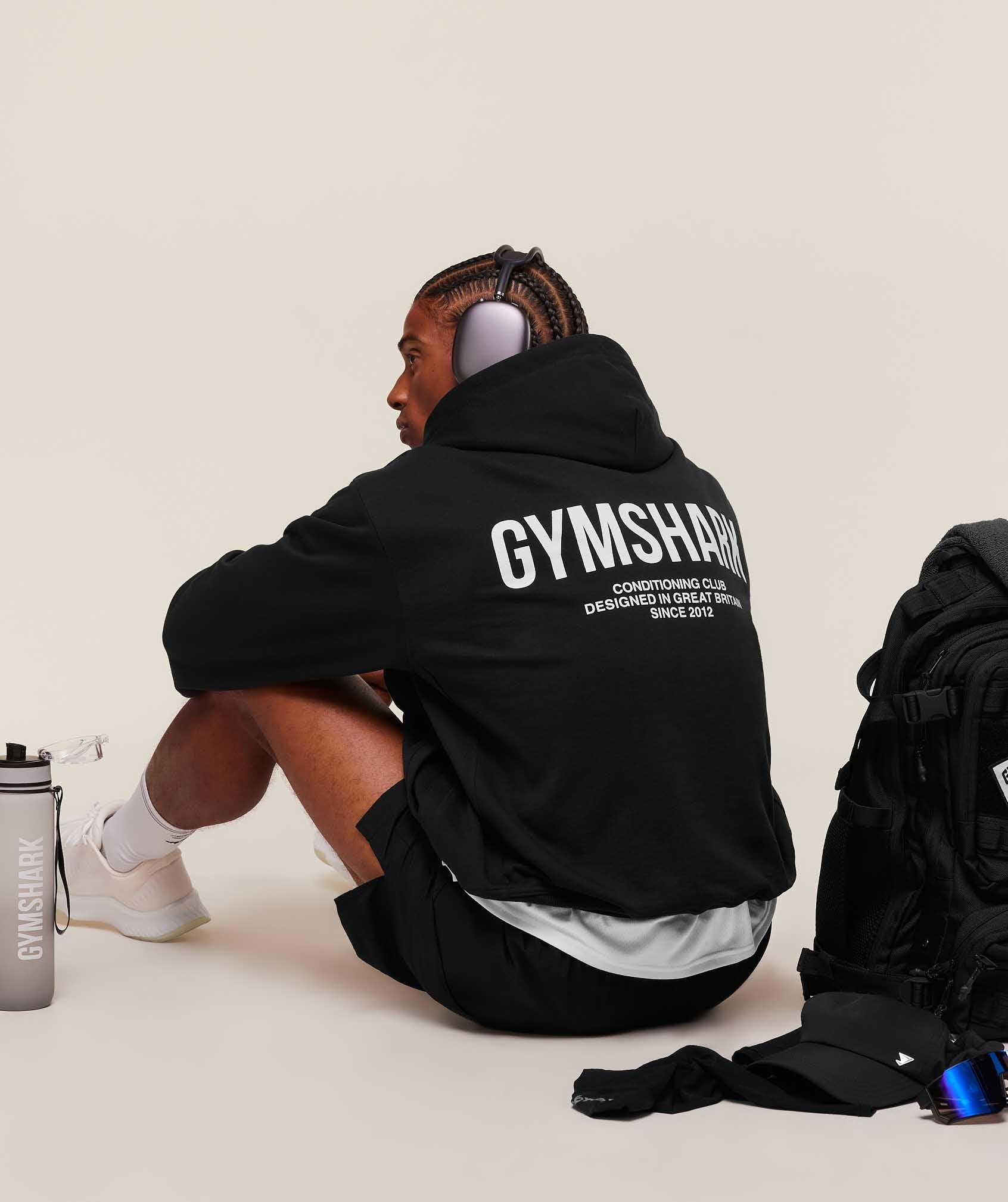 Gymshark Conditioning Club Hoodie - Black