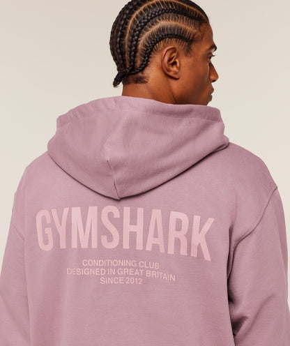 Gymshark Conditioning Club Hoodie - GS Calm Pink/GS Light Pink