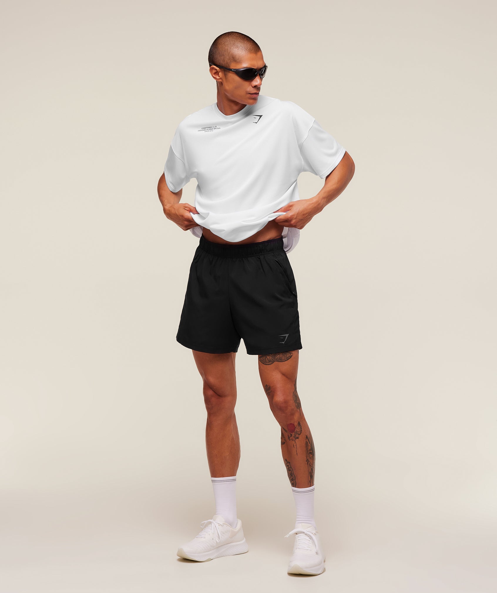 Gymshark Conditioning Club Oversized T-Shirt - White