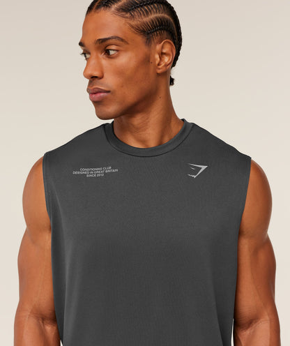 Gymshark Conditioning Club Tank - GS Onyx Grey/GS Smokey Grey