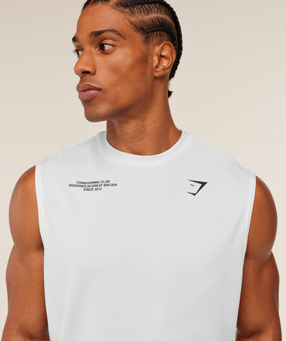 Gymshark Conditioning Club Tank - White