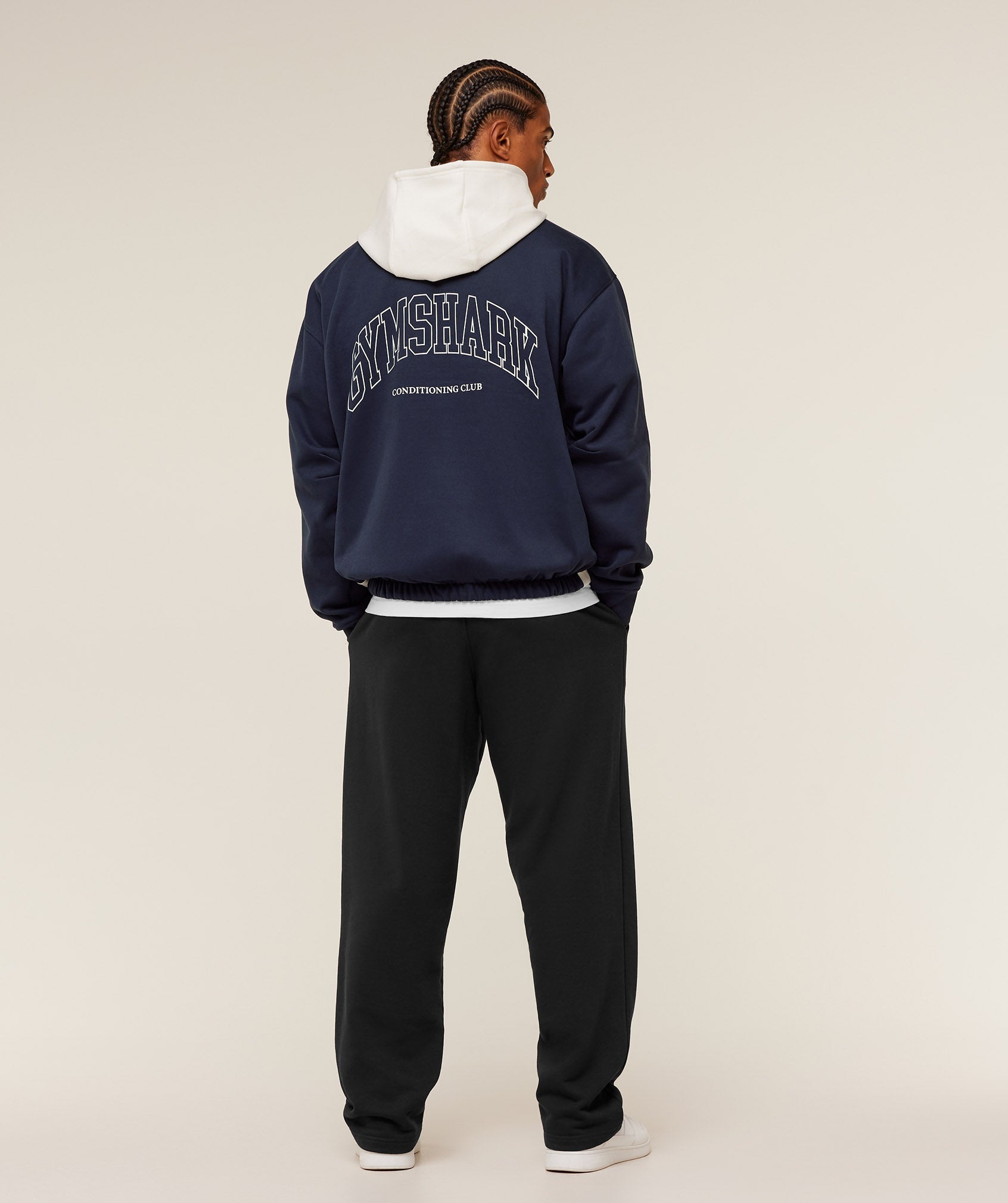 Gymshark Collegiate Tech Hoodie - Heavy Blue