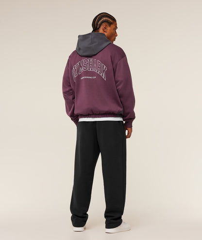Gymshark Collegiate Tech Hoodie - GS Impact Burgundy