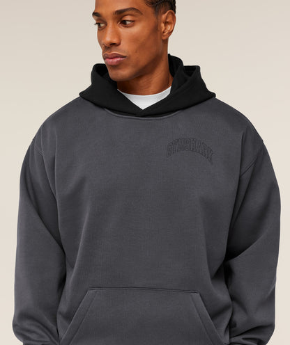 Gymshark Collegiate Tech Hoodie -  Onyx Grey