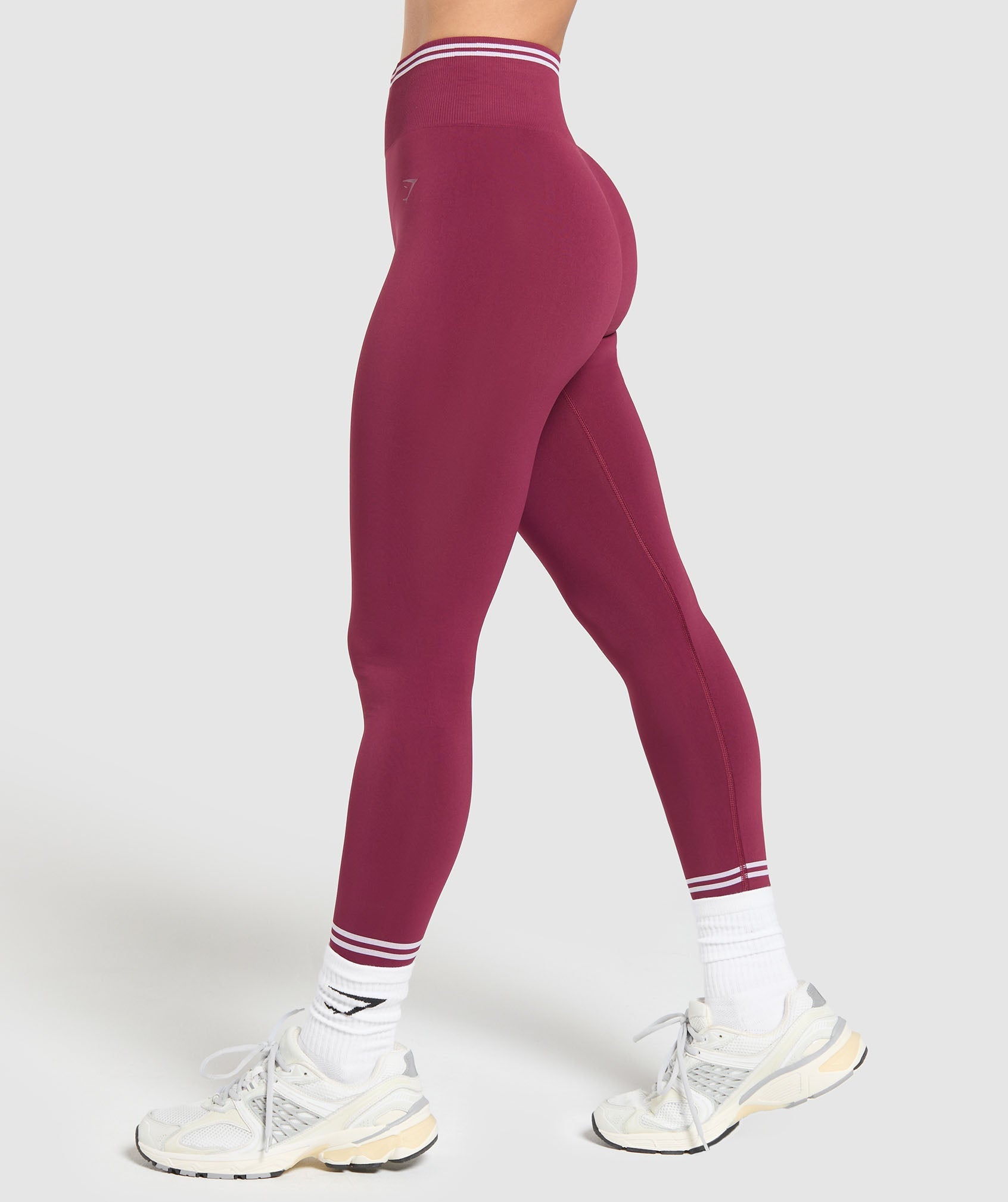 Gymshark Contrast Seamless Leggings - Strong Pink