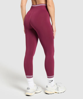 Gymshark Contrast Seamless Leggings - Strong Pink