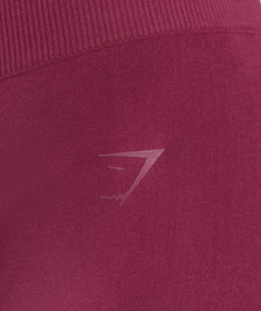 Gymshark Contrast Seamless Leggings - Strong Pink