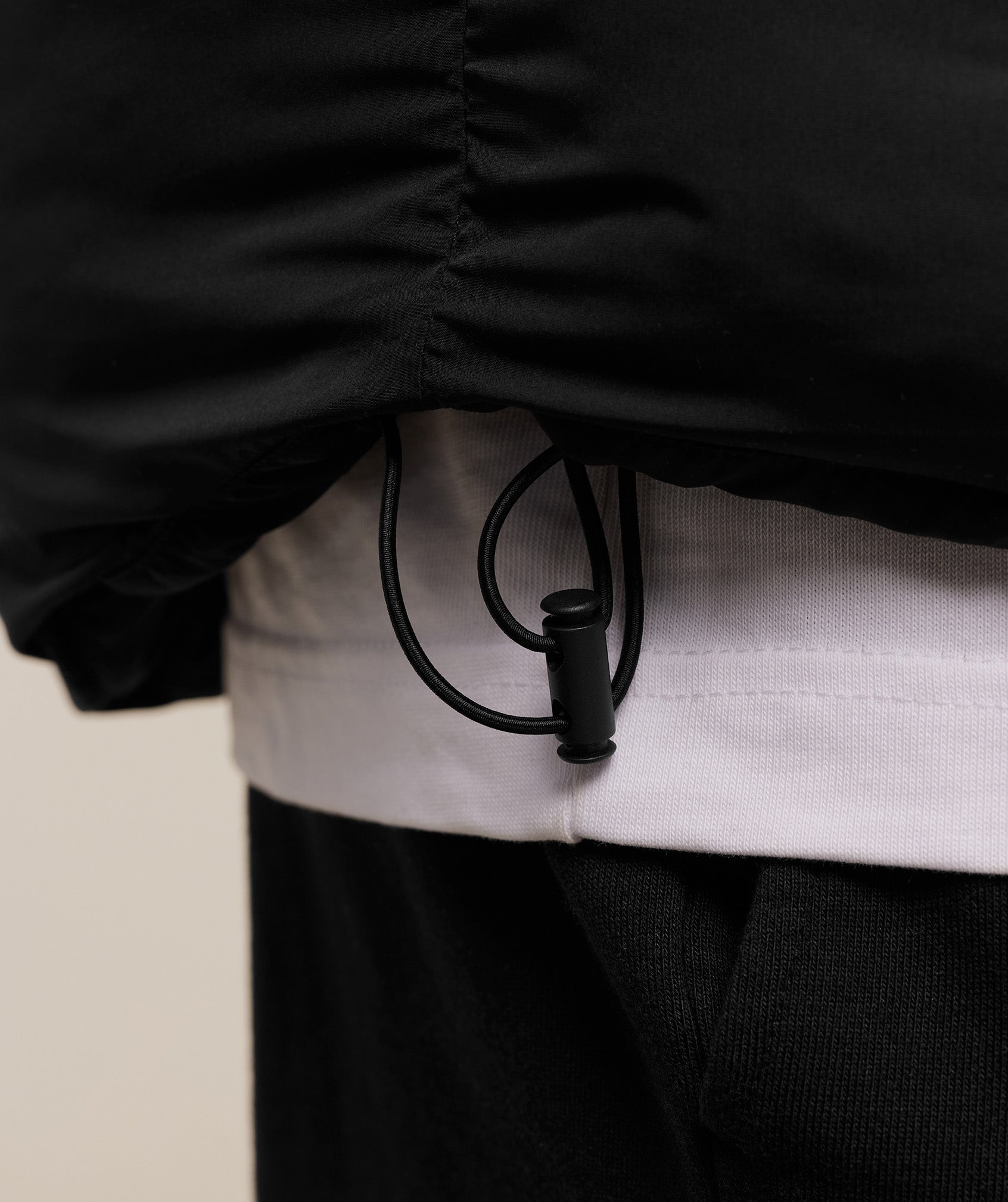 Gymshark Hooded Puffer Jacket - Black