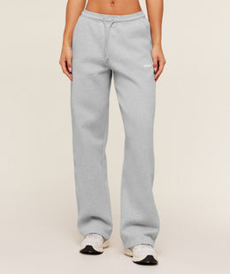 Gymshark Cosy Luxe Straight Leg Tall Joggers - Bros Soft Grey Marl