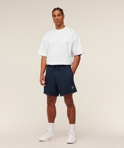 Gymshark Crest Shorts - GS Navy