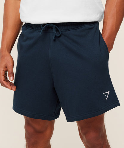 Gymshark Crest Shorts - GS Navy