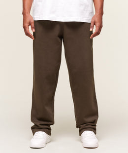 Gymshark Crest Straight Leg Joggers - Archive Brown