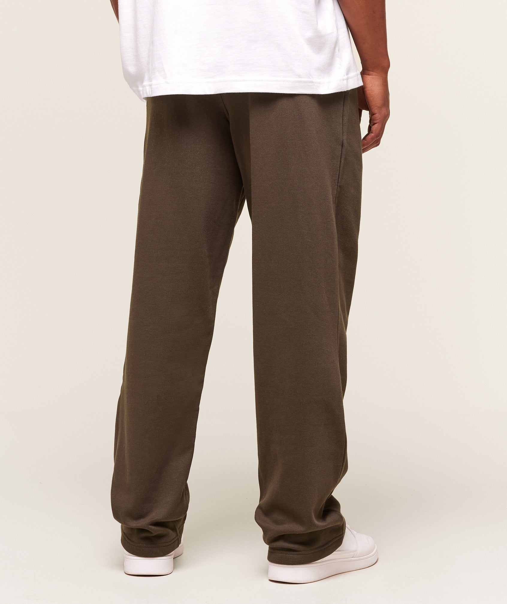 Gymshark Crest Straight Leg Joggers - Archive Brown