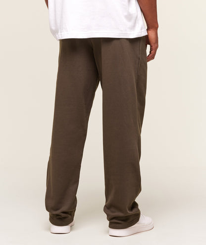 Gymshark Crest Straight Leg Joggers - Archive Brown