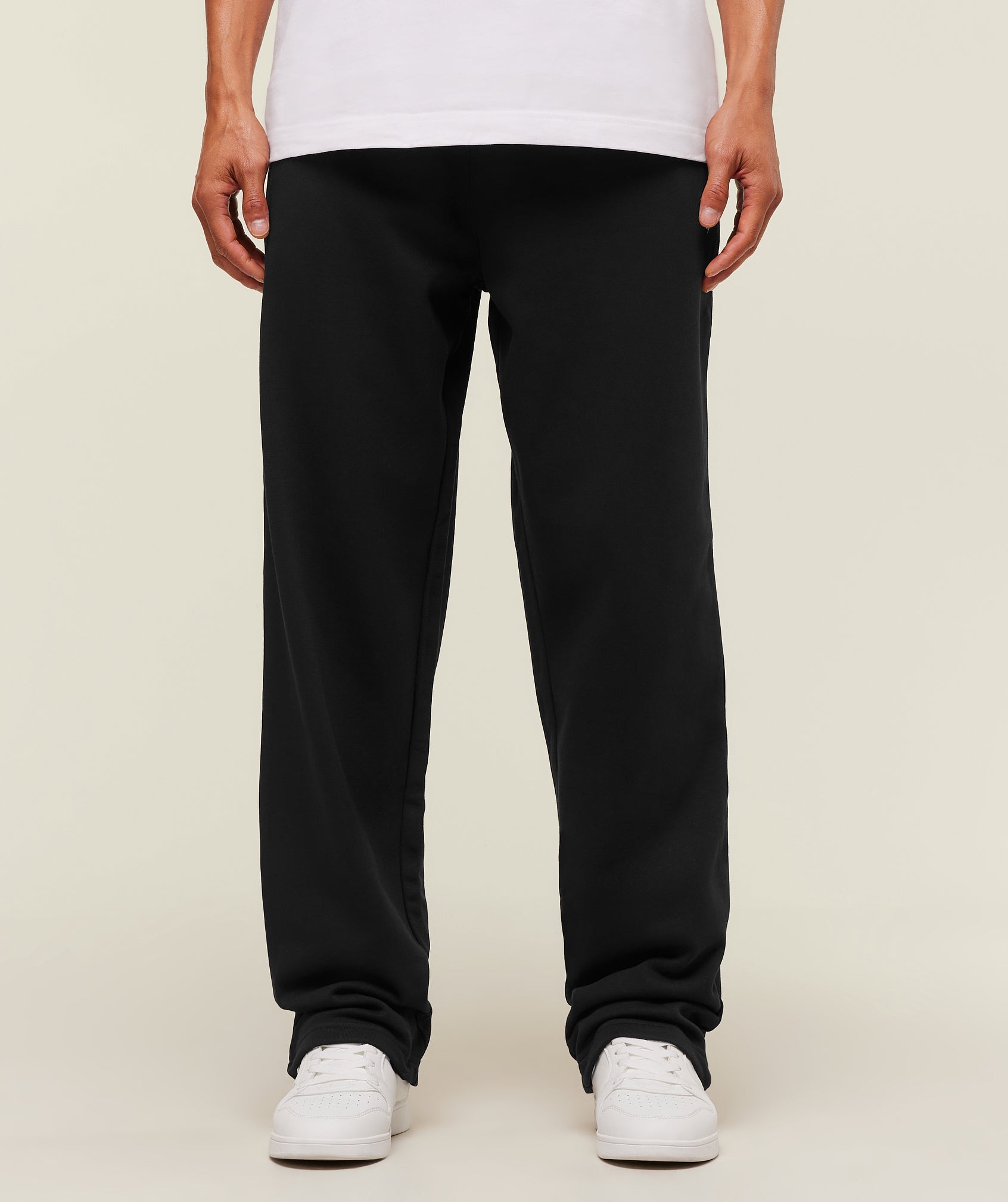 Gymshark Crest Straight Leg Jogger Tall - Black