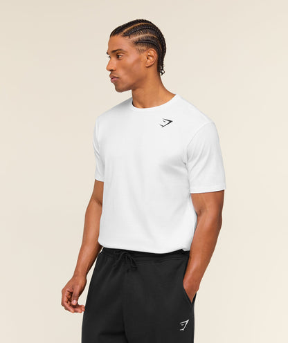 Gymshark Crest T-Shirt - White
