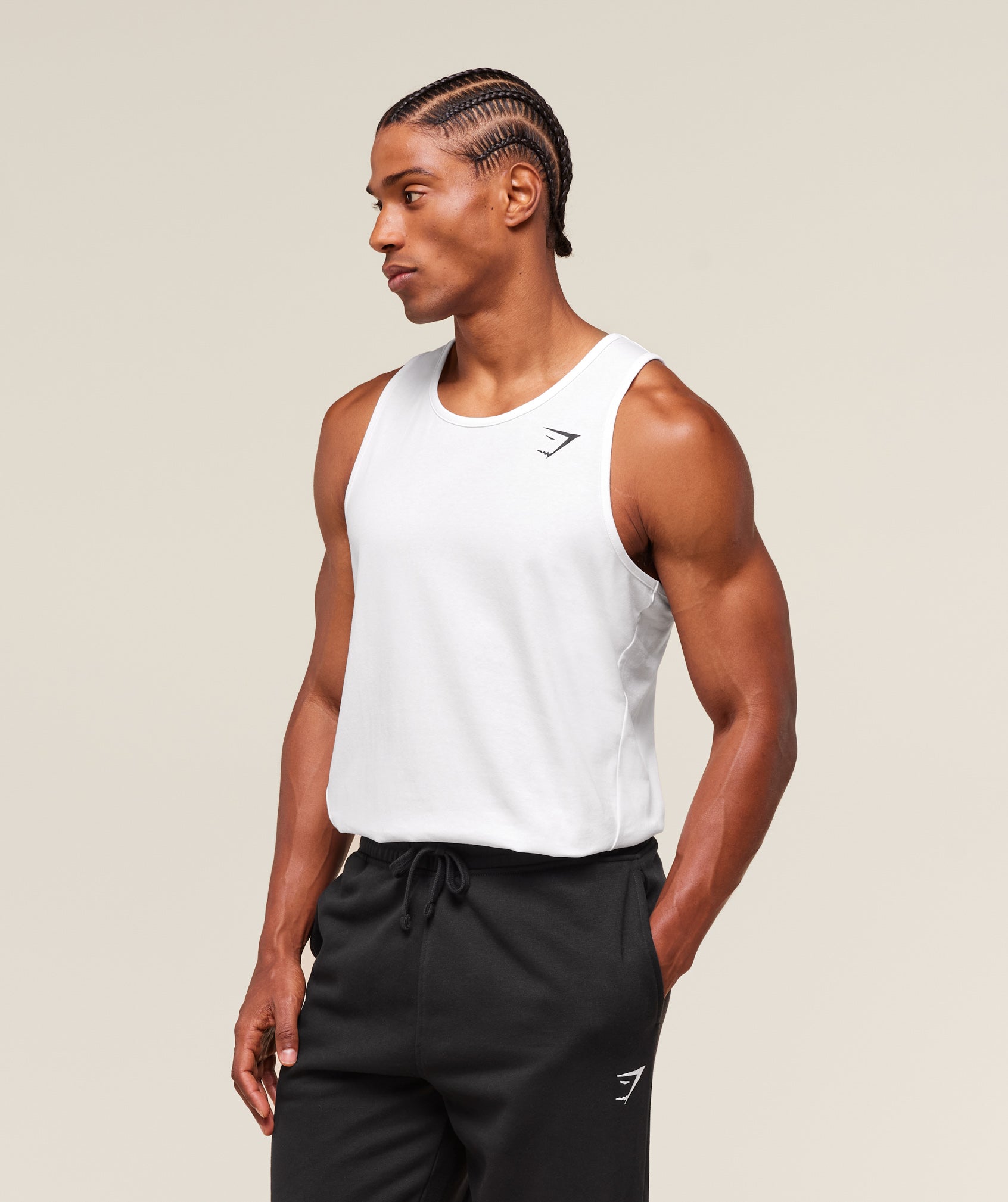 Gymshark Critical Tank - White