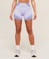 Gymshark Diffuse Seamless Shorts - Fresh Lilac/Cobalt Purple