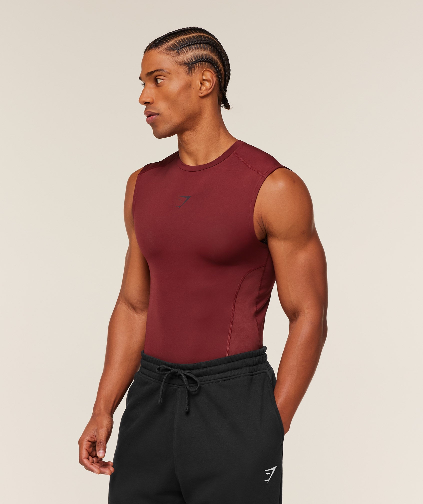 Gymshark Element Tank - Sets Red