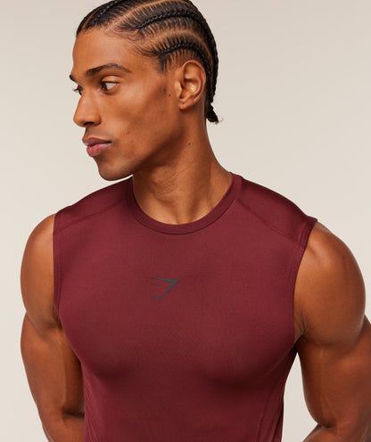 Gymshark Element Tank - Sets Red