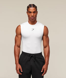 Gymshark Element Tank - White
