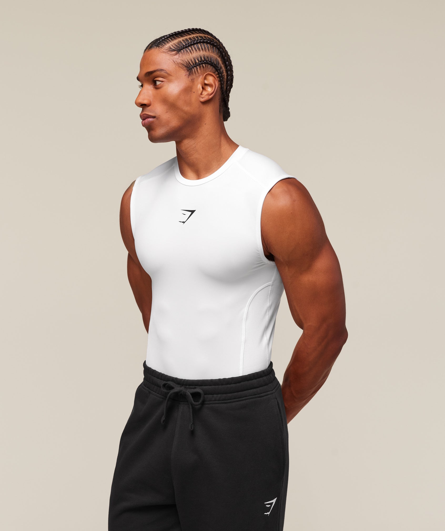 Gymshark Element Tank - White