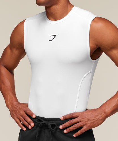 Gymshark Element Tank - White