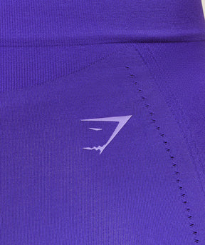 Gymshark Energised Seamless Shorts - Cobalt Purple