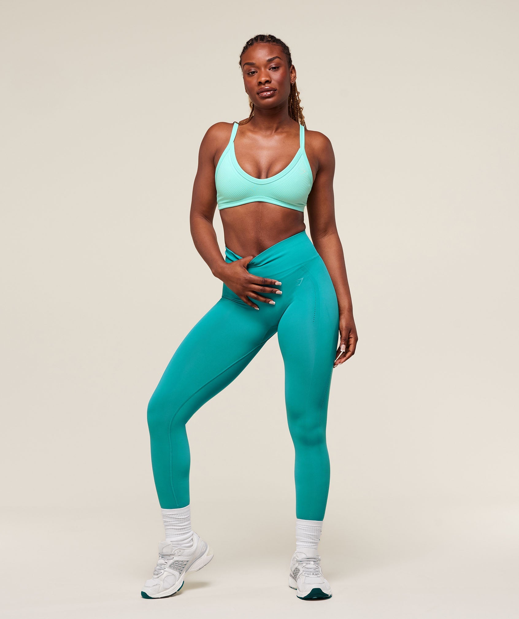 Gymshark Energised Seamless Leggings - Jewel Teal