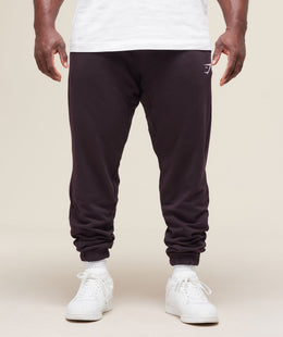 Gymshark Essential Oversized Joggers - Plum Brown
