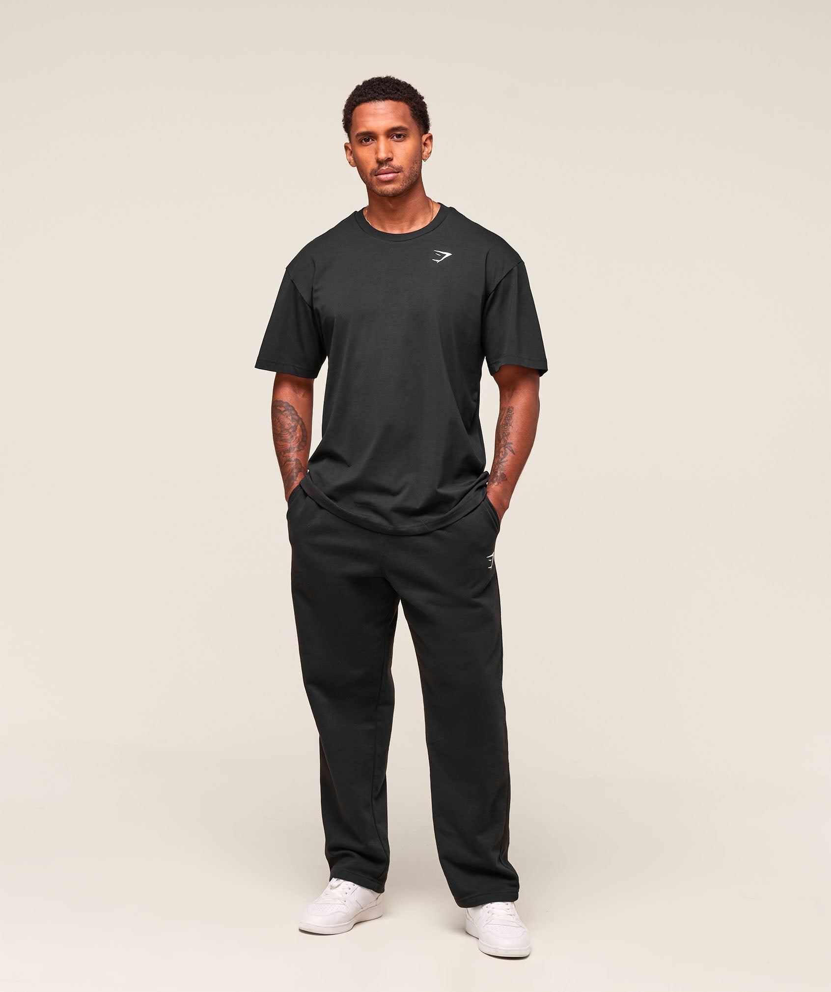 Gymshark Essential Oversized T-Shirt - Black