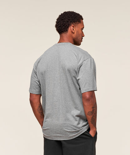 Gymshark Essential Oversized T-Shirt - Charcoal Grey Marl