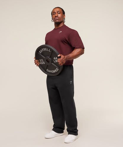 Gymshark Essential Oversized T-Shirt - Rich Maroon