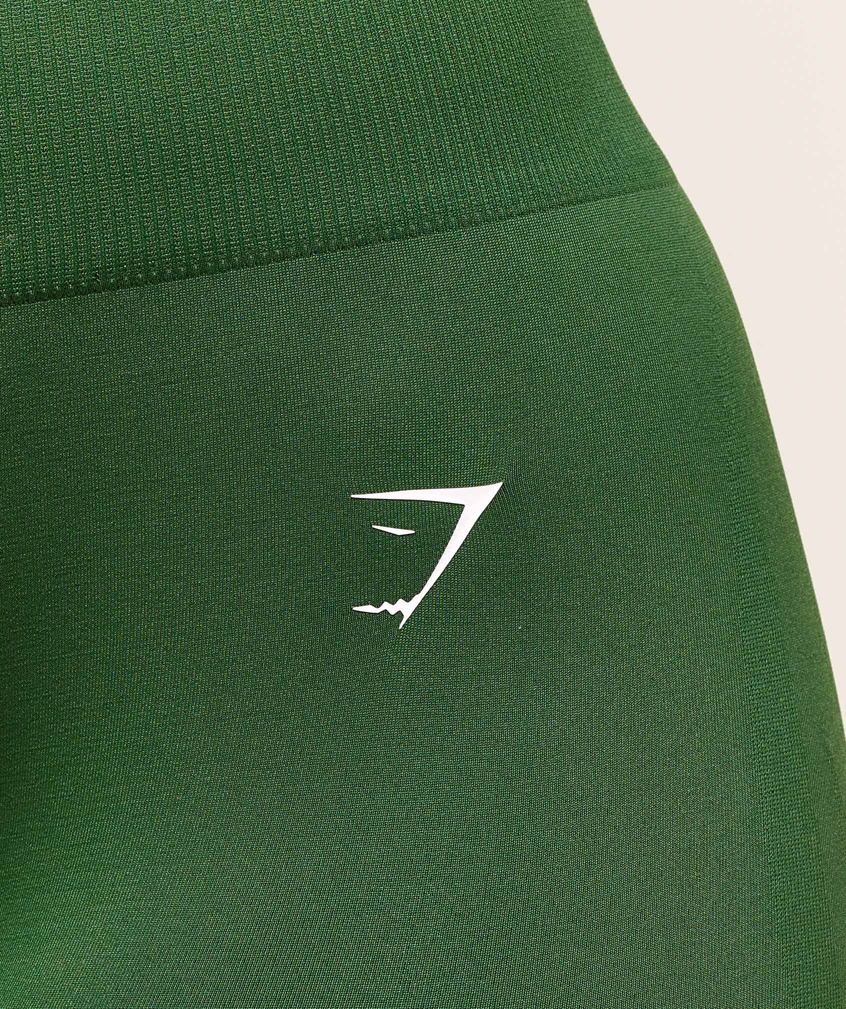 Gymshark Everyday Seamless Flared Leggings - Athletic Green