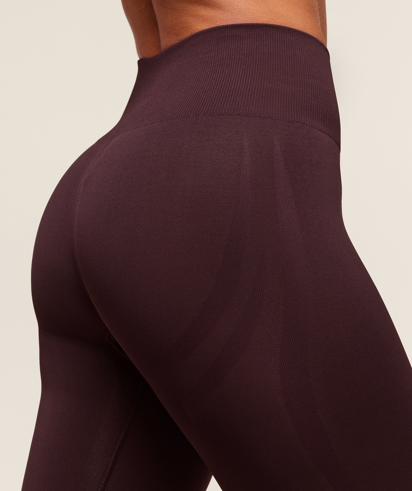 Gymshark Everyday Seamless Flared Leggings - Cherry Purple