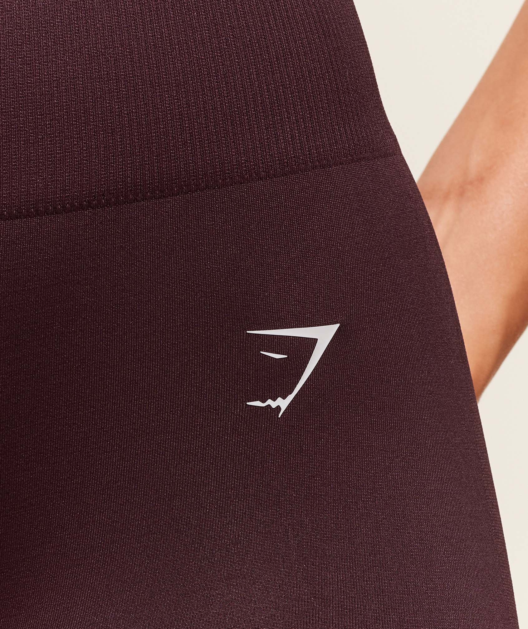 Gymshark Everyday Seamless Flared Leggings - Cherry Purple