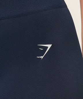 Gymshark Everyday Seamless Flared Leggings - Navy