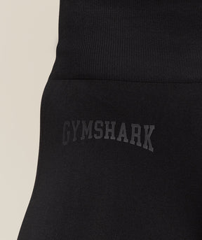 Gymshark Everyday Seamless Graphic Leggings - Black