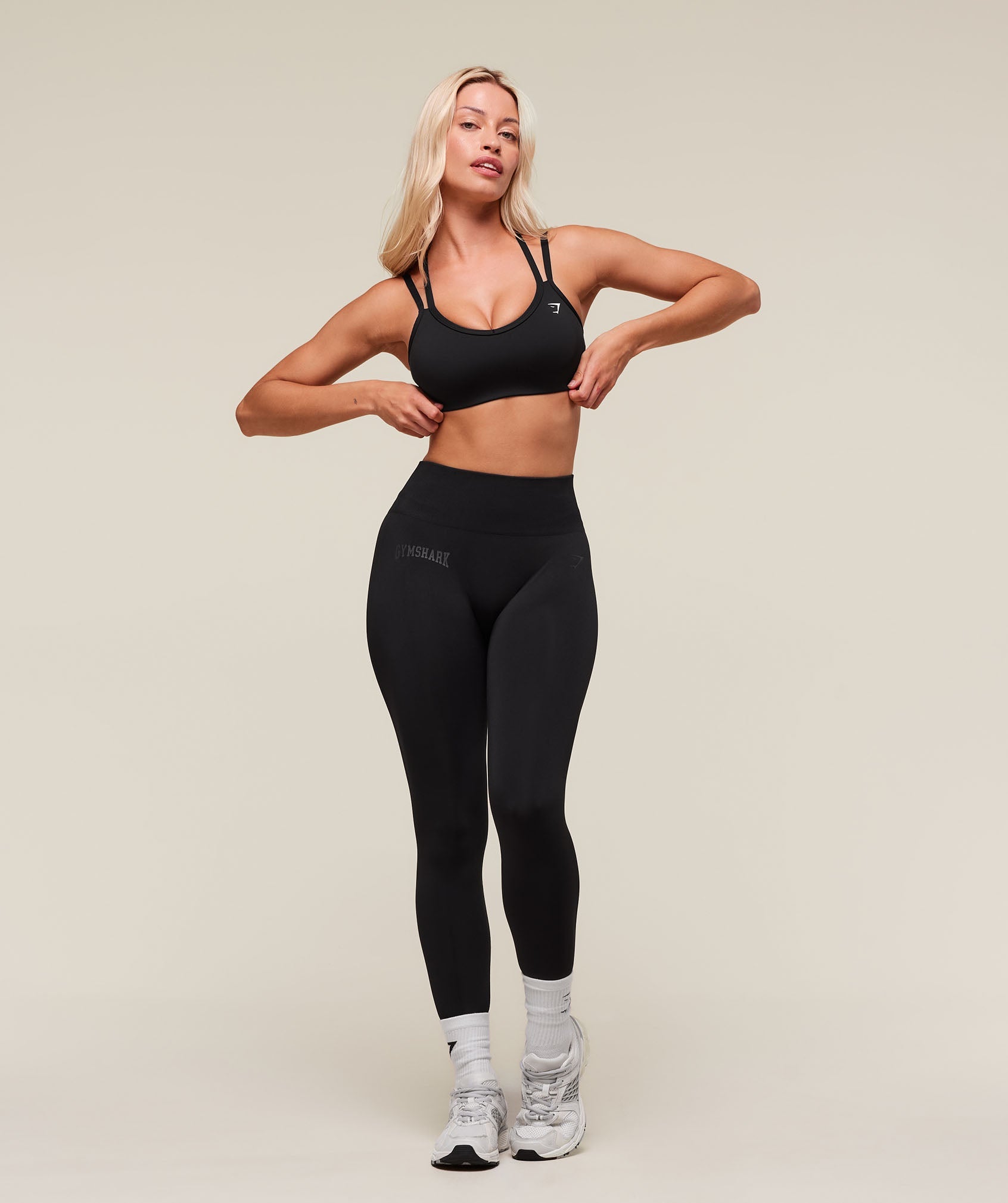 Gymshark Everyday Seamless Graphic Leggings - Black