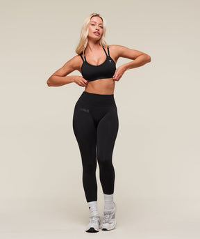 Gymshark Everyday Seamless Graphic Leggings - Black