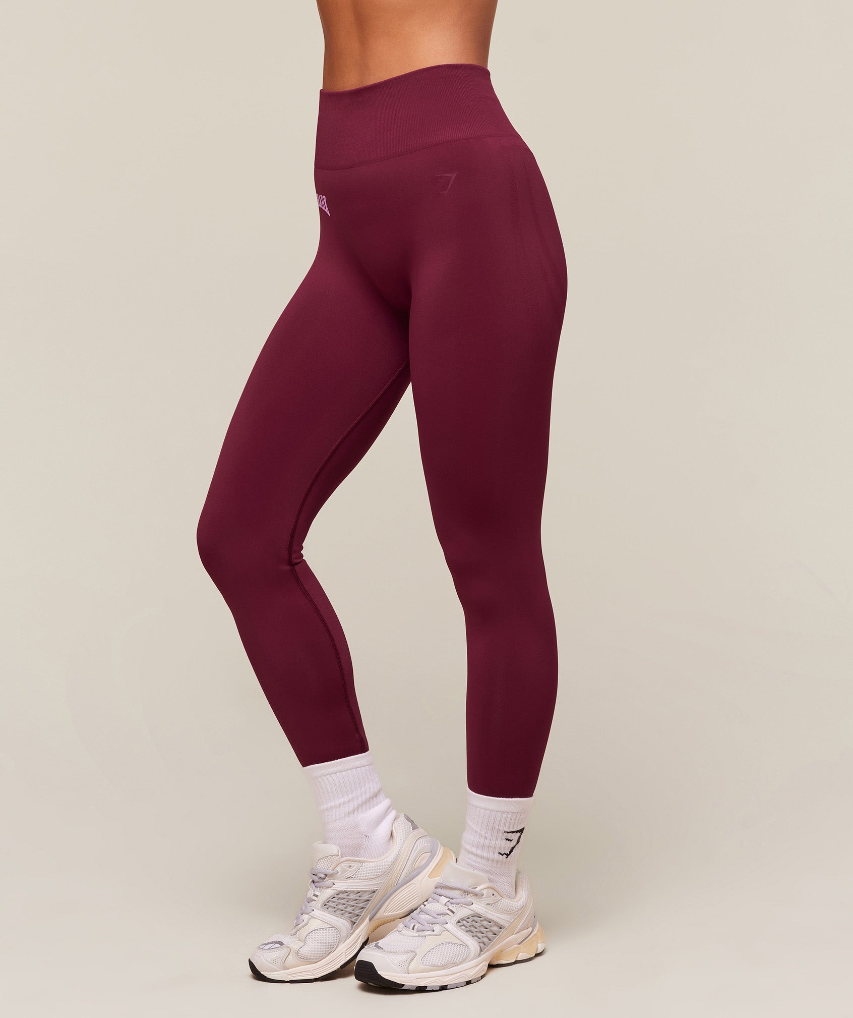Gymshark Everyday Seamless Graphic Leggings - Strong Pink