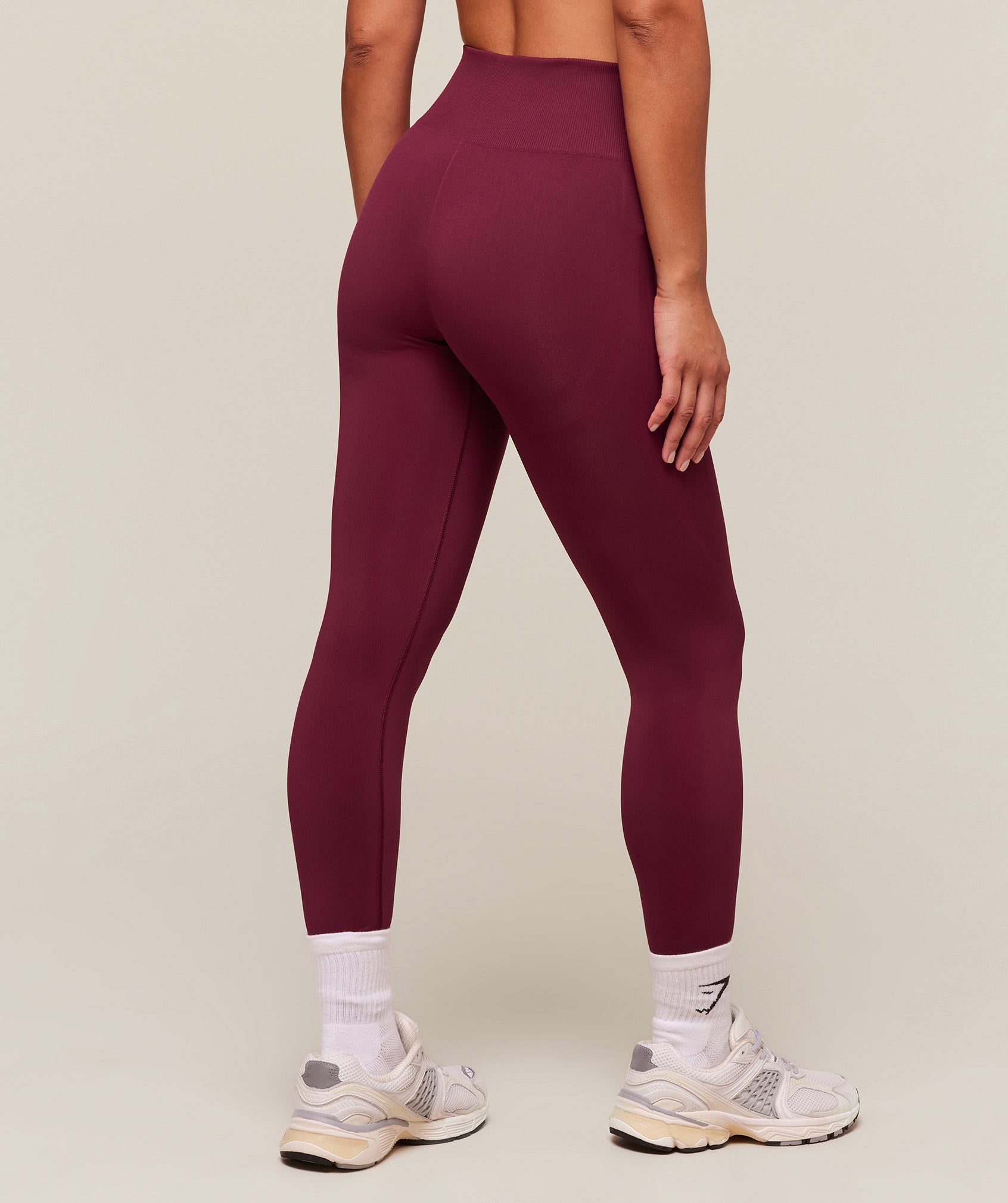 Gymshark Everyday Seamless Graphic Leggings - Strong Pink