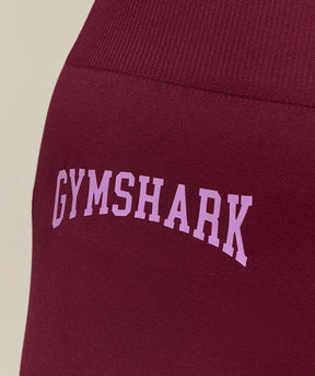 Gymshark Everyday Seamless Graphic Leggings - Strong Pink