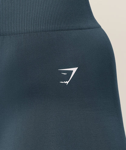 Gymshark Everyday Seamless Shorts 2.0 - GS Stealth Blue