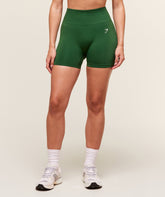 Gymshark Everyday Seamless Shorts - Athletic Green