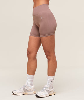 Gymshark Everyday Seamless Shorts - Chestnut Pink