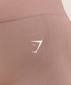 Gymshark Everyday Seamless Shorts - Chestnut Pink
