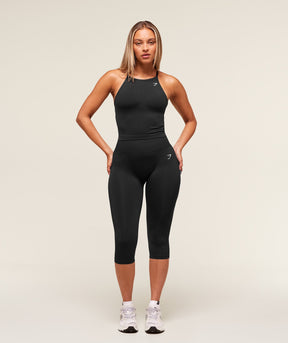 Gymshark Everyday Seamless Capri Leggings - Black